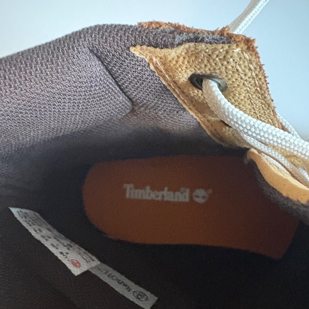 Timberland Womens Sz 9 Skyla Bay 6" Wheat Nubuck Sneaker Boots A2C3S High Top - Picture 10 of 10